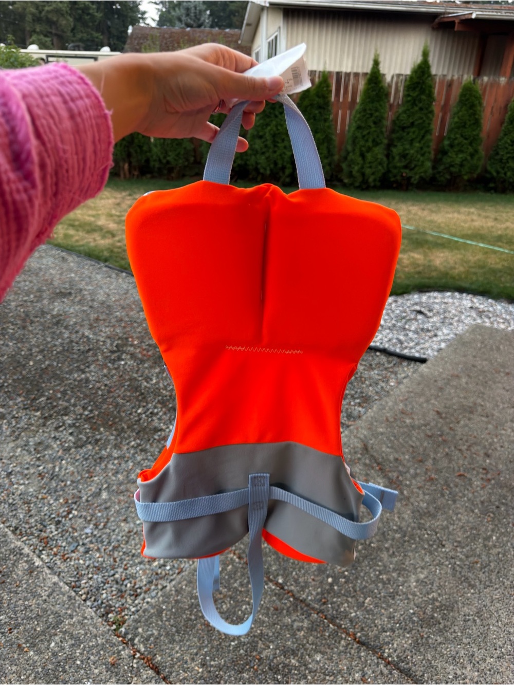 Hyperlite Baby Life Jacket Water Vest Full Zip Adjustable Less Than 30 Pounds - Picture 3 of 3